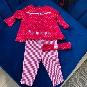 Christmas 3 piece set 6 months